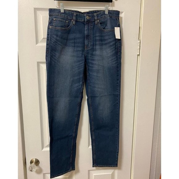 Basic Editions Men's Relaxed Leg Jeans - Picture 1 of 3